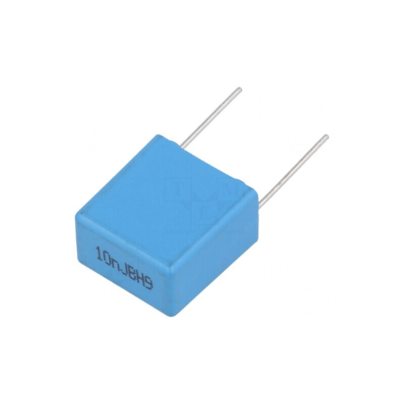 Condensator Polipropilenă 10nF THT 15mm ±5% | Electronic-mag.ro | Componente Electronice