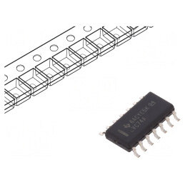 Circuit Integrat Digital Flip-Flop 2 Canale SMD SO14 74LVC | Electronic-mag.ro | Componente Electronice