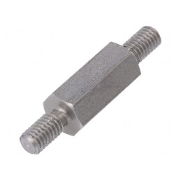 Piuliță Distanțieră Filetată M4 15mm Hexagonală | Electronic-mag.ro | Componente Electronice