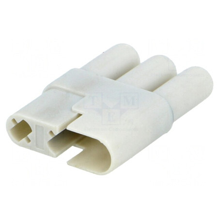 Conector Cablu-Cablu 3 PIN 8.5A Hermofrodit | Electronic-mag.ro | Componente Electronice