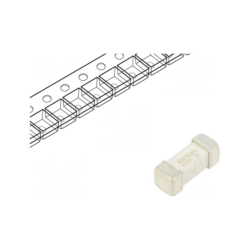 Siguranță Întârziere 3,15A 250VAC SMD | Electronic-mag.ro | Componente Electronice