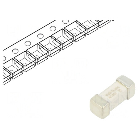 Siguranță Întârziere 3,15A 250VAC SMD | Electronic-mag.ro | Componente Electronice