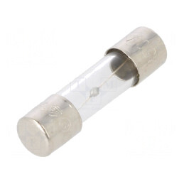 Siguranță cu întârziere 5A 250VAC 5x20mm alamă | Electronic-mag.ro | Componente Electronice