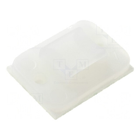 Element de susținere autoadeziv poliamidă natural UL94V-2 | Electronic-mag.ro | Componente Electronice