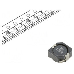Inductor SMD 10.1uH 4.8A 18mΩ 30% 4.6A | Electronic-mag.ro | Componente Electronice