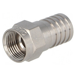 Mufă F tată RG6 75Ω sertizare pe cablu | Electronic-mag.ro | Componente Electronice