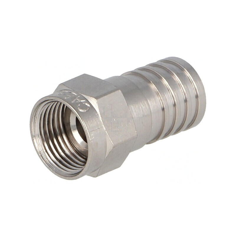 Mufă F tată RG6 75Ω sertizare pe cablu | Electronic-mag.ro | Componente Electronice