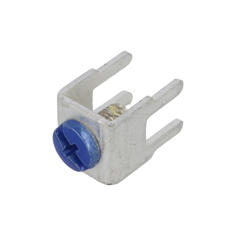 Terminal cu Șurub Albastru THT KEYS7772-5 | Electronic-mag.ro | Componente Electronice