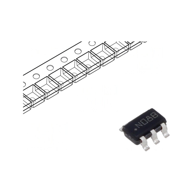 Sursă Tensiune de Referință 1,24V SOT23-5 | Electronic-mag.ro | Componente Electronice