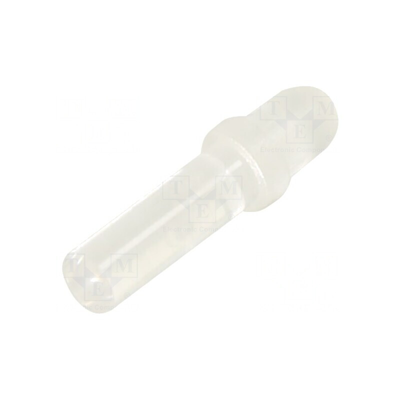Tub LED Rotund 3mm Convex Drept | Electronic-mag.ro | Componente Electronice