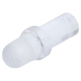 Tub LED Rotund Ø3mm Convex Drept | Electronic-mag.ro | Componente Electronice