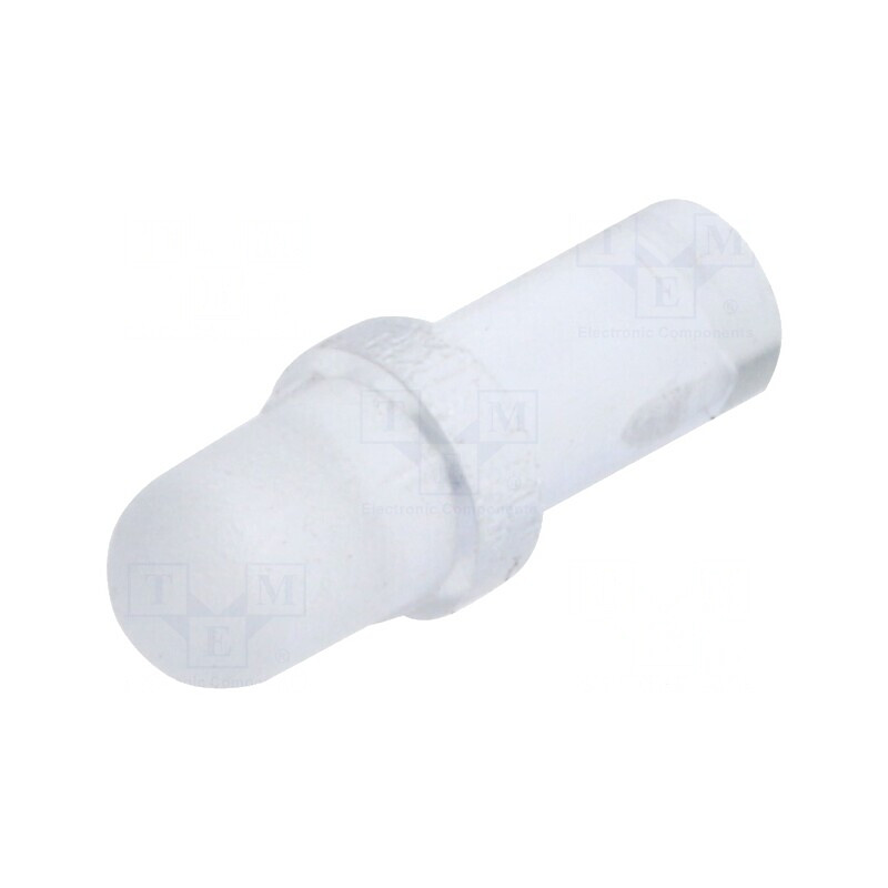 Tub LED Rotund Ø3mm Convex Drept | Electronic-mag.ro | Componente Electronice