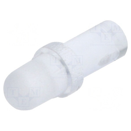 Tub LED Rotund Ø3mm Convex Drept | Electronic-mag.ro | Componente Electronice