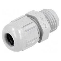 Garnitură de etanșare PG7 IP68 Gri Poliamidă | Electronic-mag.ro | Componente Electronice