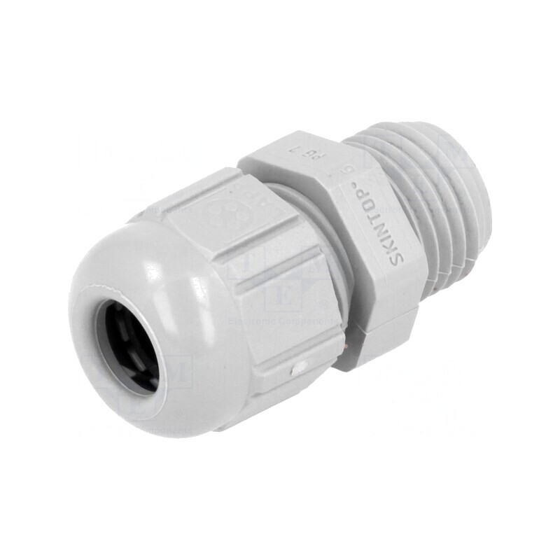Garnitură de etanșare PG7 IP68 Gri Poliamidă | Electronic-mag.ro | Componente Electronice
