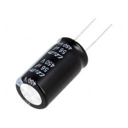 Condensator Electrolitic THT 56uF 450VDC | Electronic-mag.ro | Componente Electronice