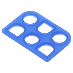 Garnitură Profil Universal MATE-N-LOK 6,35mm 6 PIN-uri | Electronic-mag.ro | Componente Electronice