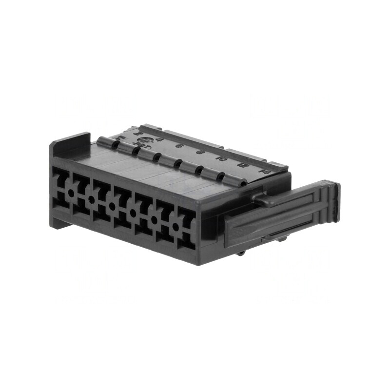 Conector JPT Mamă 14 PIN Negru Pe Cablu | Electronic-mag.ro | Componente Electronice