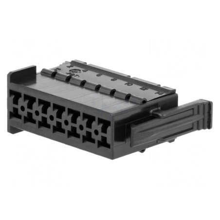 Conector JPT Mamă 14 PIN Negru Pe Cablu | Electronic-mag.ro | Componente Electronice