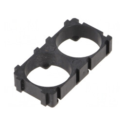Clips Polipropilenă 18650 42x22x8mm | Electronic-mag.ro | Componente Electronice