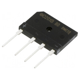 Punte Redresoare Monofazat 800V 20A | Electronic-mag.ro | Componente Electronice