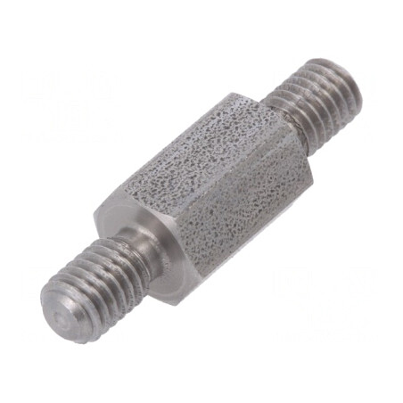 Piuliță distanțieră filetată 12mm M5 hexagonală | Electronic-mag.ro | Componente Electronice