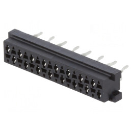 Micro-MaTch Soclu Mamă 16 PIN THT 2x8 pentru PCB | Electronic-mag.ro | Componente Electronice