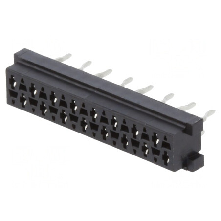 Micro-MaTch Soclu Mamă 16 PIN THT 2x8 pentru PCB | Electronic-mag.ro | Componente Electronice