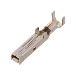 Pin mamă cupru aurit crimpat 20AWG-16AWG | Electronic-mag.ro | Componente Electronice