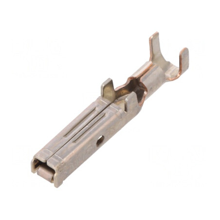 Pin mamă cupru aurit crimpat 20AWG-16AWG | Electronic-mag.ro | Componente Electronice