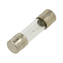 Siguranță întârziată 800mA 250V sticlă 5x20mm | Electronic-mag.ro | Componente Electronice