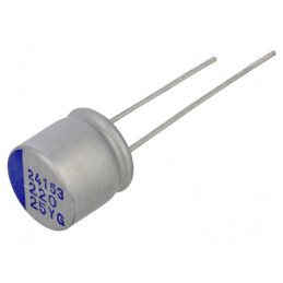 Condensator Hibrid THT 220uF 10x9.5mm | Electronic-mag.ro | Componente Electronice