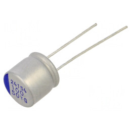 Condensator Hibrid THT 100uF 55-125°C Ø10x9,5mm | Electronic-mag.ro | Componente Electronice