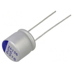 Condensator Hibrid THT 56uF Ø10x9,5mm -55÷125°C | Electronic-mag.ro | Componente Electronice