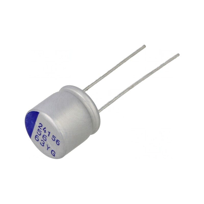 Condensator Hibrid THT 56uF Ø10x9,5mm -55÷125°C | Electronic-mag.ro | Componente Electronice