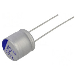 Condensator Hibrid THT 82uF Ø10x9,5mm -55÷125°C | Electronic-mag.ro | Componente Electronice