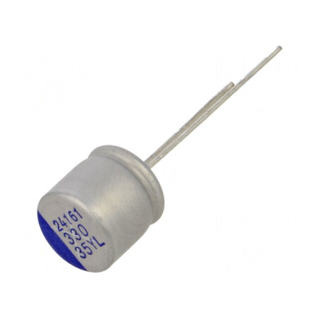 Condensator Hibrid THT 330uF 10x9,5mm | Electronic-mag.ro | Componente Electronice