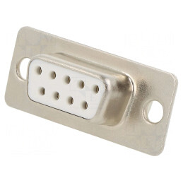 Mufă D-Sub 9-Pin Mamă pentru Lipire pe Cablu | Electronic-mag.ro | Componente Electronice