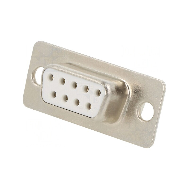 Mufă D-Sub 9-Pin Mamă pentru Lipire pe Cablu | Electronic-mag.ro | Componente Electronice