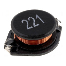 Inductor SMD 220uH 1.2A 15.24mm | Electronic-mag.ro | Componente Electronice