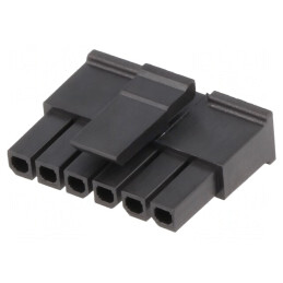 Conector Mufă Cablu-Placă Micro-Fit 3.0 6 Pin Fără Contacte | Electronic-mag.ro | Componente Electronice