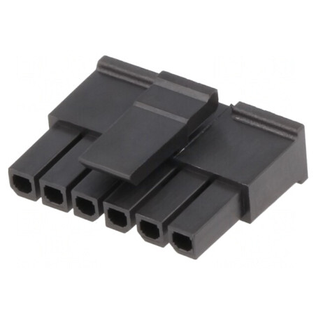 Conector Mufă Cablu-Placă Micro-Fit 3.0 6 Pin Fără Contacte | Electronic-mag.ro | Componente Electronice