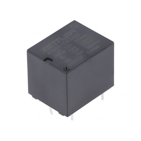 Releu Electromagnetic SPDT 24VDC 15A 277VAC PCB | Electronic-mag.ro | Componente Electronice