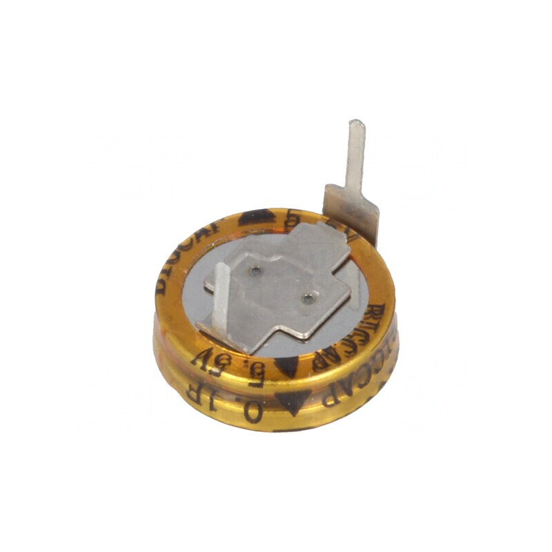 Supercondensator 0.1F 5.5V 11.5x6mm | Electronic-mag.ro | Componente Electronice