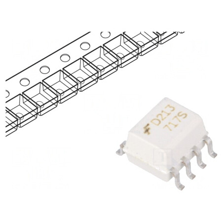 Optocuplor SMD cu Tranzistori 2.5kV 100% CTR 10mA | Electronic-mag.ro | Componente Electronice