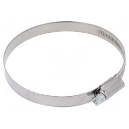 Colier cu șurub de strângere 12mm 80-100mm W2 | Electronic-mag.ro | Componente Electronice
