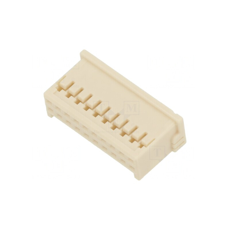 Conector Dual Grid 20 Circuite Bej | Electronic-mag.ro | Componente Electronice