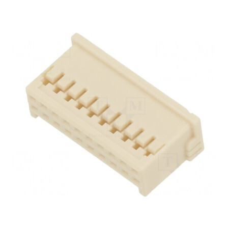 Conector Dual Grid 20 Circuite Bej | Electronic-mag.ro | Componente Electronice
