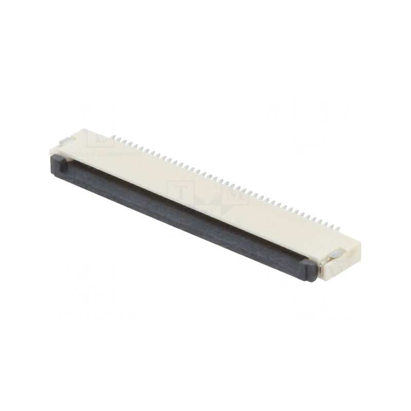Conector FFC/FPC Orizontal 40 Pin ZIF SMT 500mA | Electronic-mag.ro | Componente Electronice