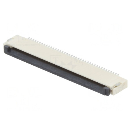 Conector FFC/FPC Orizontal 40 Pin ZIF SMT 500mA | Electronic-mag.ro | Componente Electronice